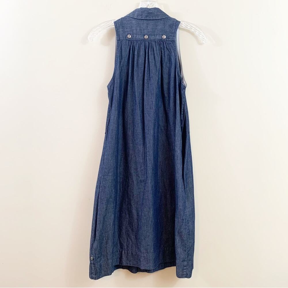 Anthropologie Holding Horses Sleeveless Denim Dress - Picture 8 of 8